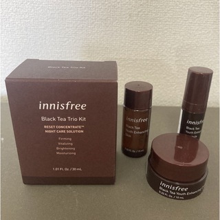 イニスフリー(Innisfree)のイニスフリーブラックティースペシャルトリオキット(サンプル/トライアルキット)