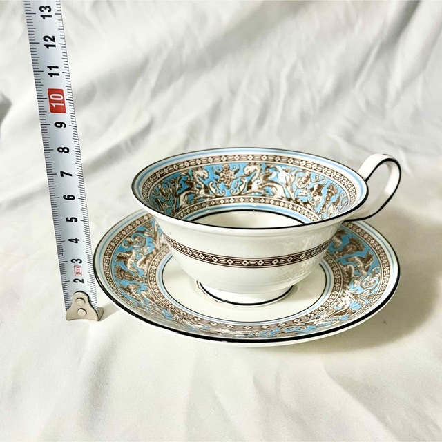 新品・未使用 ウェッジウッド フロレンティーンターコイズ