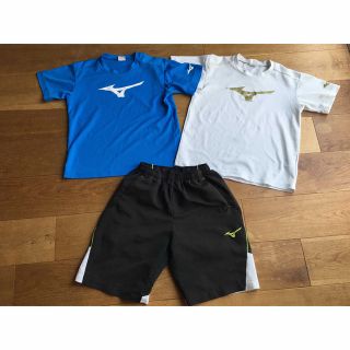 ミズノ(MIZUNO)の送料込み⭐️ミズノ　Tシャツ2枚パンツ1枚セット(Tシャツ/カットソー)