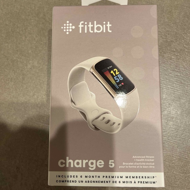 Fitbit charge5 ホワイト