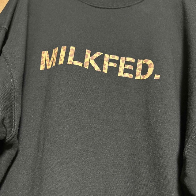 【新品】milkfed  ミルクフェド LEOPARD  BIG SWEAT