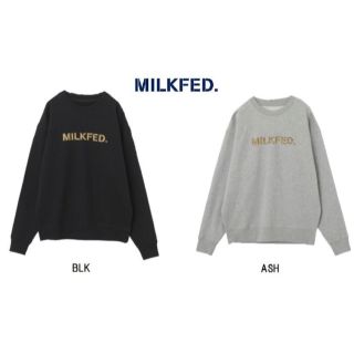 ミルクフェド(MILKFED.)の 【新品】milkfed  ミルクフェド LEOPARD  BIG SWEAT (トレーナー/スウェット)