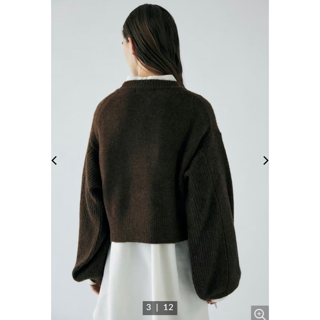 moussy(マウジー)のMOUSSY OVERSIZED DOLMAN SLEEVE ニット マウジー レディースのトップス(ニット/セーター)の商品写真