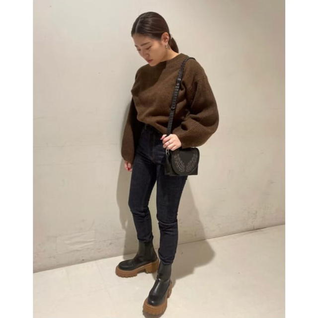 moussy(マウジー)のMOUSSY OVERSIZED DOLMAN SLEEVE ニット マウジー レディースのトップス(ニット/セーター)の商品写真