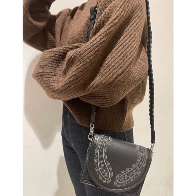 moussy(マウジー)のMOUSSY OVERSIZED DOLMAN SLEEVE ニット マウジー レディースのトップス(ニット/セーター)の商品写真