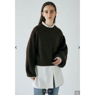 マウジー(moussy)のMOUSSY OVERSIZED DOLMAN SLEEVE ニット マウジー(ニット/セーター)