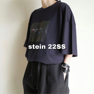 シュタイン(stein)のstein Print Tee Lyosell - People(Tシャツ/カットソー(半袖/袖なし))