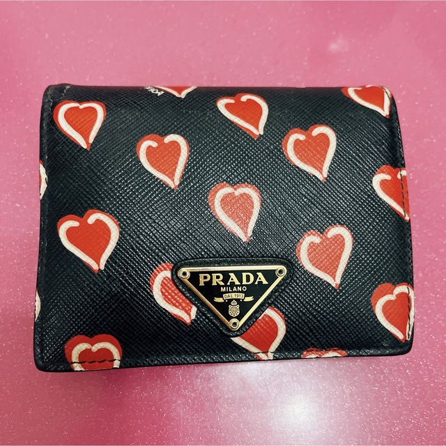 PRADA★サイフィアーノ★ミニウォレット★折り財布