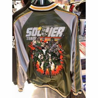soldier team スカジャンの通販 by ニックネーム's shop|ラクマ
