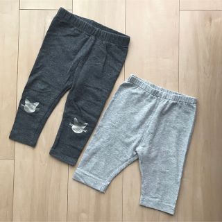 ユニクロ(UNIQLO)のユニクロ baby gap レギンス 2枚セット 80cm ♡(パンツ)