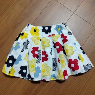 ムージョンジョン(mou jon jon)の【ムージョンジョン】スカート　花柄　SIZE100(スカート)