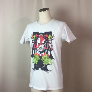 グラニフ(Design Tshirts Store graniph)の★used★graniphグラニフ★ラグランプリント半袖Tシャツ★S★(Tシャツ/カットソー(半袖/袖なし))