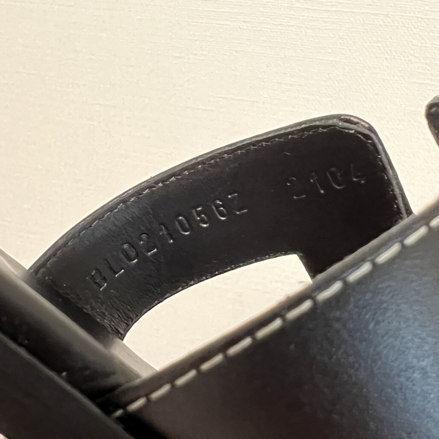 Hermes - エルメス フラットサンダル《オラン》ブラック サイズ37.5
