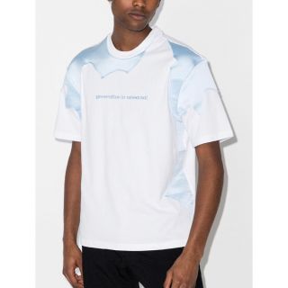 ラフシモンズ(RAF SIMONS)のAV VATTEV オーバーサイズシルクパッチTシャツ(Tシャツ/カットソー(半袖/袖なし))