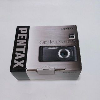 ペンタックス(PENTAX)の【未使用品】 PENTAX Optio LS465 サファイアブラック テジカメ(コンパクトデジタルカメラ)