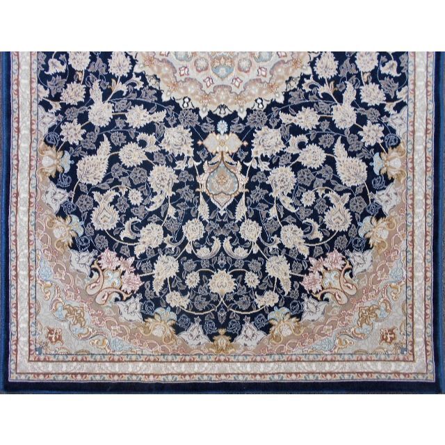 再入荷！225万ノット、超高密度織！イラン産絨毯 70×120cm‐201811