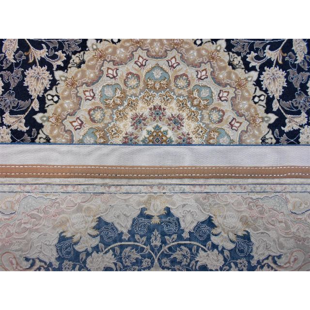 再入荷！225万ノット、超高密度織！イラン産絨毯 70×120cm‐201811