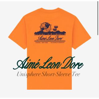 【新品】Aimé Leon Dore／Unisphere Tee／オレンジ／M(Tシャツ/カットソー(半袖/袖なし))