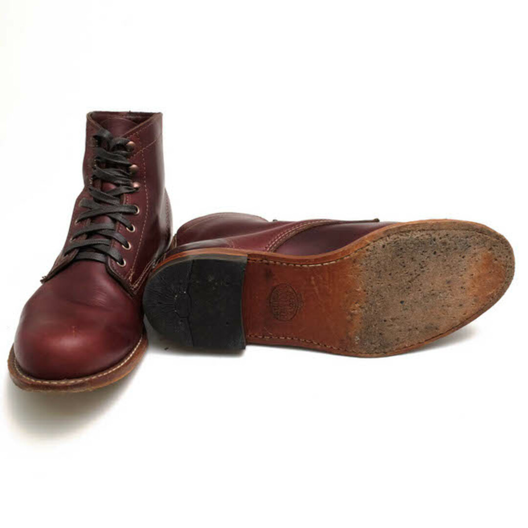 ウルヴァリン/WOLVERINE ワークブーツ シューズ 靴 メンズ 男性 男性用レザー 革 本革 W00137 1000Mile Boot Cordovan No.8 Horween Chromexcel Leather 1000マイルブーツ コードバン セミドレスブーツ プレーントゥ