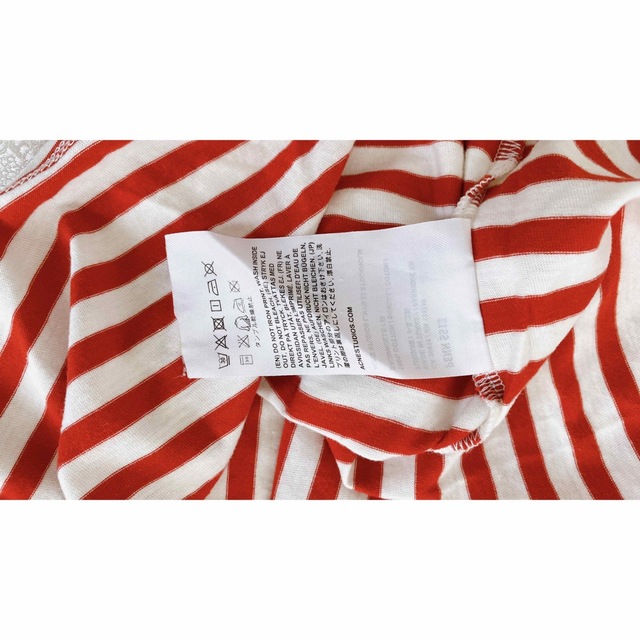 ACNE(アクネ)のACNE アクネ　ボーダーTシャツ　マリンスポーツ　海　夏に メンズのトップス(Tシャツ/カットソー(半袖/袖なし))の商品写真