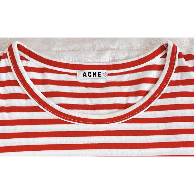 ACNE(アクネ)のACNE アクネ　ボーダーTシャツ　マリンスポーツ　海　夏に メンズのトップス(Tシャツ/カットソー(半袖/袖なし))の商品写真