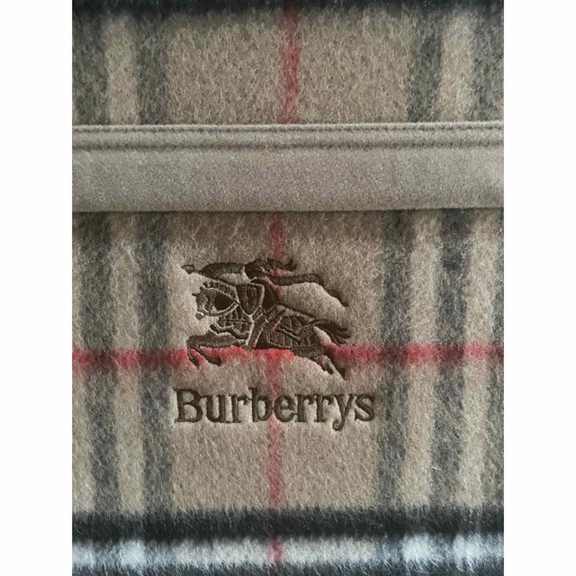 BURBERRY(バーバリー)の◆SAL E◆バーバリー◆ラム入り純毛毛布◆シングル インテリア/住まい/日用品の寝具(毛布)の商品写真