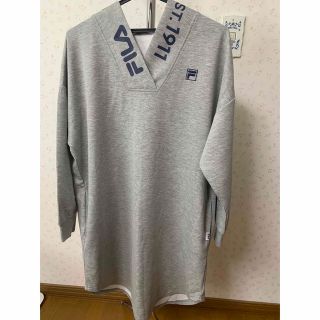 フィラ(FILA)のFILA パーカー　トレーナー　グレー(トレーナー/スウェット)