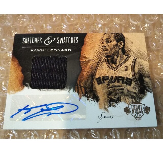 NBAカード Kawhi leonard auto カウィ・レナード サイン