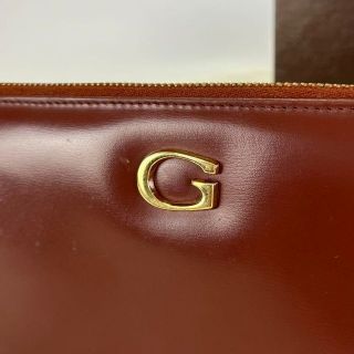 Gucci - 【希少】グッチ レザー 長財布 ラウンドファスナー