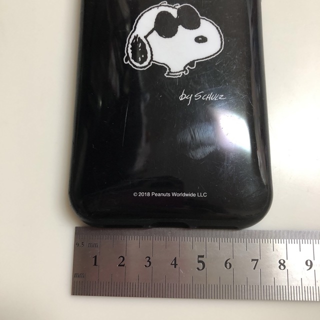 SNOOPY(スヌーピー)のスヌーピー iPhoneスマホケース ジョー・クール ピーナッツ スマホ/家電/カメラのスマホアクセサリー(iPhoneケース)の商品写真