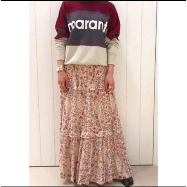 Isabel Marant(イザベルマラン)のイザベルマランエトワール　花柄マキシスカート　34 レディースのスカート(ロングスカート)の商品写真