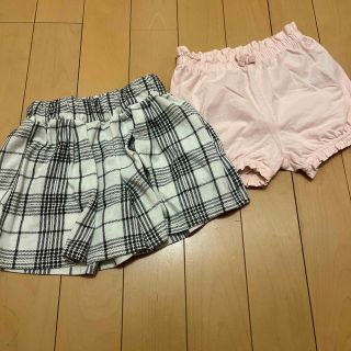 ベビーギャップ(babyGAP)の女の子　ハーフパンツ　フリルパンツ　80 GAP(パンツ)