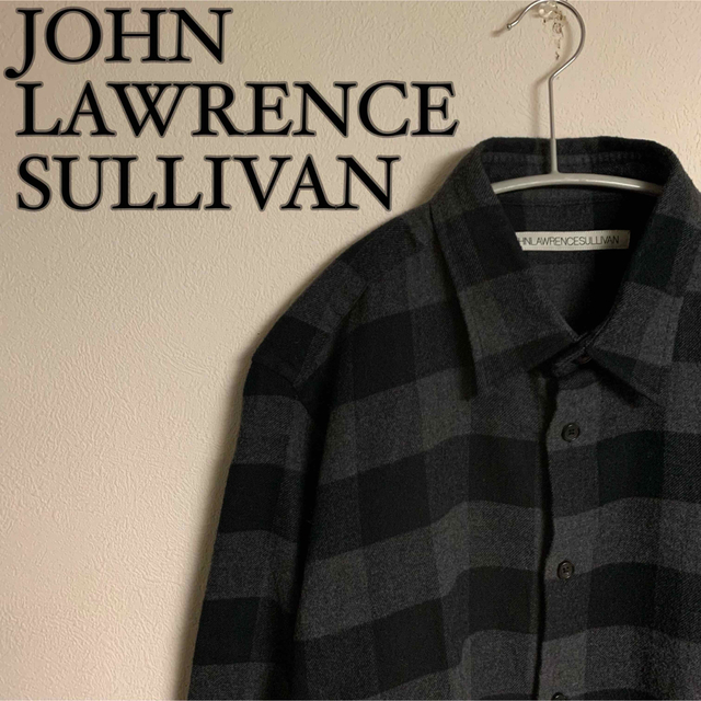 JOHN LAWRENCE SULLIVAN(ジョンローレンスサリバン)の【美品】JOHN LAWRENCE SULLIVAN  チェック柄　シャツ メンズのトップス(シャツ)の商品写真