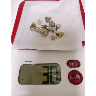 除去冠 撤去冠 金パラ26ｇ ゴールド4ｇ 合計30ｇ(歯ブラシ/デンタルフロス)