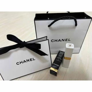 シャネル(CHANEL)の【新品】シャネルルージュココボーム912ドリーミーホワイト(リップケア/リップクリーム)