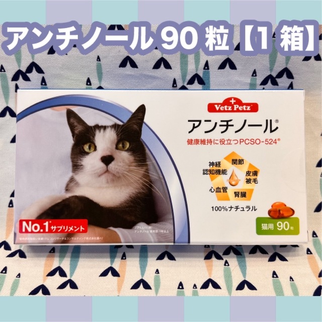 アンチノール　猫用　90粒　1箱ペット用品