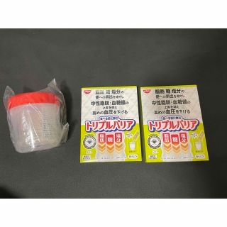 ニッシンショクヒン(日清食品)のトリプルバリア青りんご味5本入り2箱+専用シェーカー+500円オフクーポン(ダイエット食品)