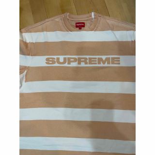 即完売モデル Supreme  border Logo サマーニット Tシャツ