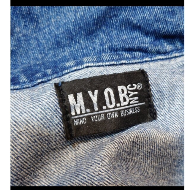 hiyadam着 M.Y.O.B NYC MYOB デニムジャケット F TK ジャケット