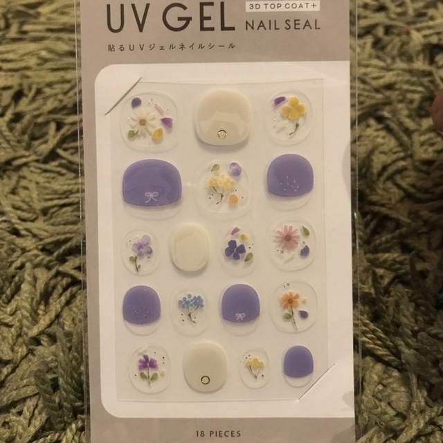 ネイルシール⑤ショートネイル UV GEL ジェルネイル コスメ/美容のネイル(つけ爪/ネイルチップ)の商品写真