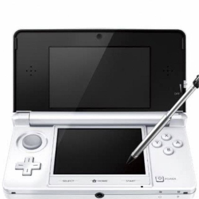 3DS 本体 ホワイト 白 動作確認済み 充電器付き