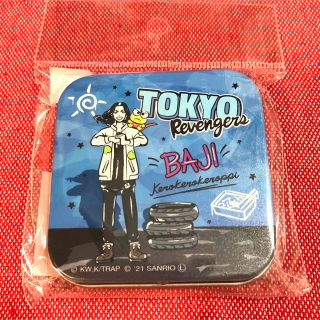 東京リベンジャーズ サンリオ 缶入りフレークシール 場地圭介 けろけろけろっぴ(キャラクターグッズ)