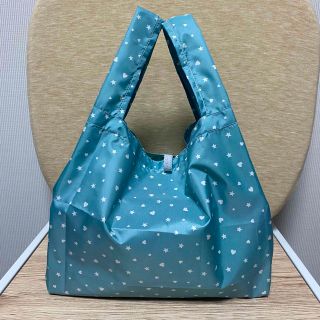 エコバッグ　ハンドメイド　コンビニ　お弁当　折り畳み　ナイロン撥水　超コンパクト(バッグ)