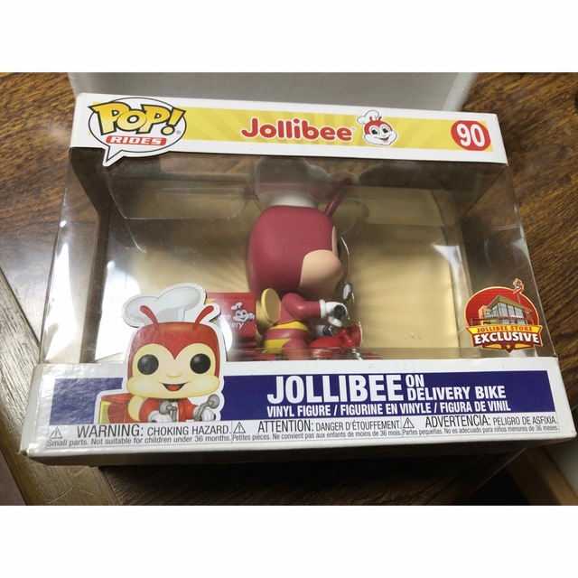 激レア　ジョリビー Jollibee デリバリーバイク　フィギュア