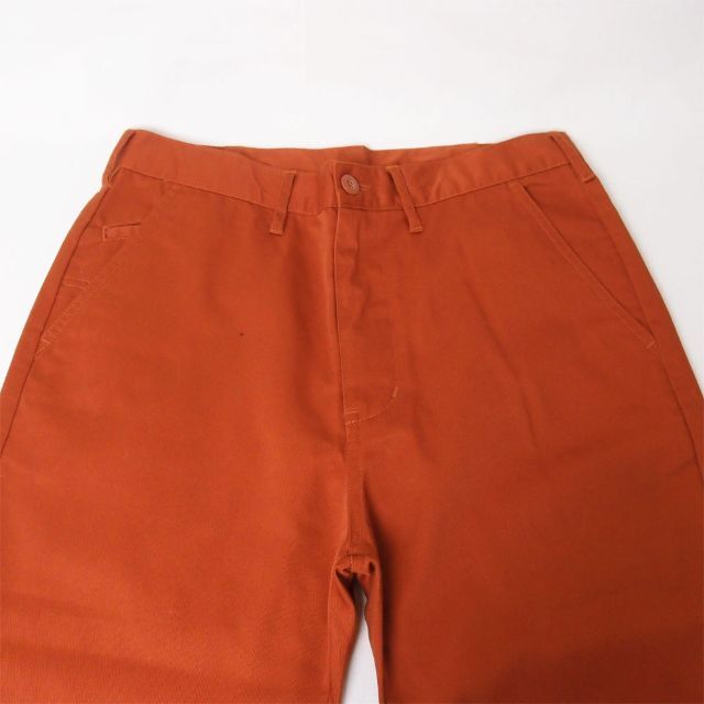 GU(ジーユー)のGU ジーユー カラークロップドパンツ オレンジ Mサイズ メンズのパンツ(その他)の商品写真