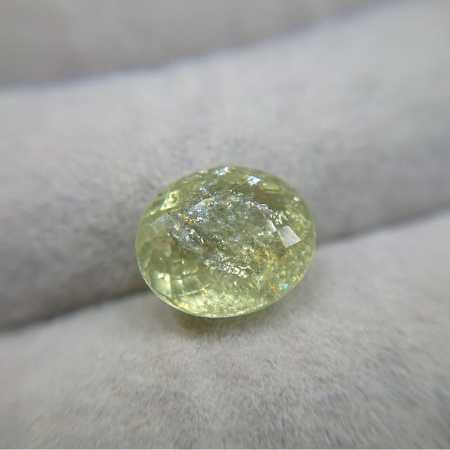 素材/材料虹入り グリーントルマリン  3.15ct   1912