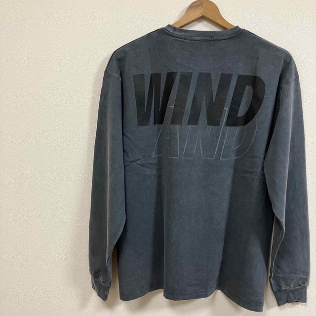 込 抽選当選品☆限定WIND AND SEA L/S Tee☆チャコールL 超目玉商品