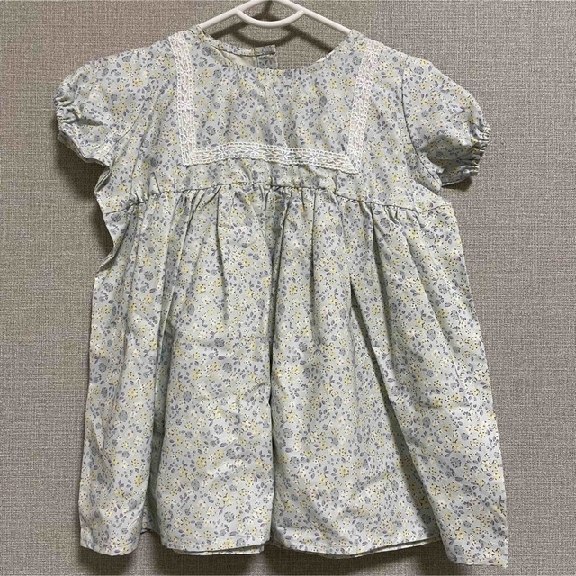 値下げしました！　ママラク　ワンピース　80 キッズ/ベビー/マタニティのベビー服(~85cm)(ワンピース)の商品写真