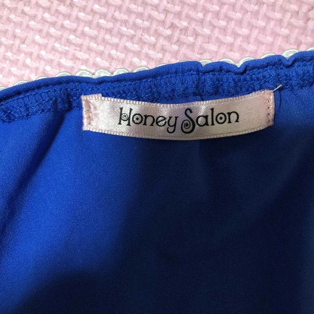 Honey Salon(ハニーサロン)のhoney salon ショートパンツサロペット レディースのパンツ(サロペット/オーバーオール)の商品写真