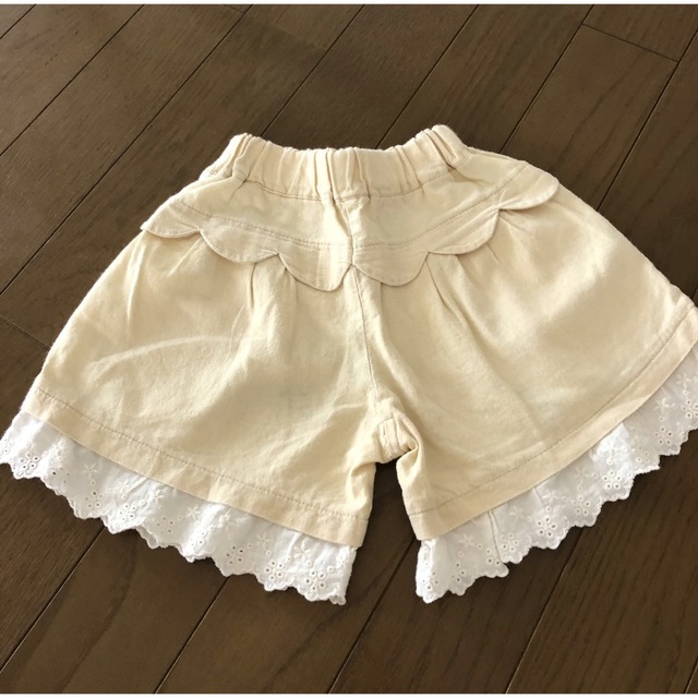 キムラタン(キムラタン)の＊美品＊ 女の子　ノースリーブ、キュロット　サイズ90  キッズ/ベビー/マタニティのキッズ服女の子用(90cm~)(パンツ/スパッツ)の商品写真